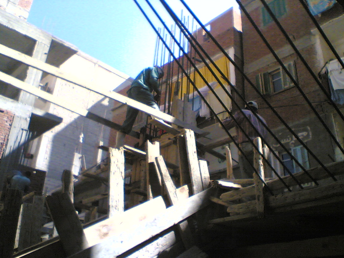 Construction of the church building