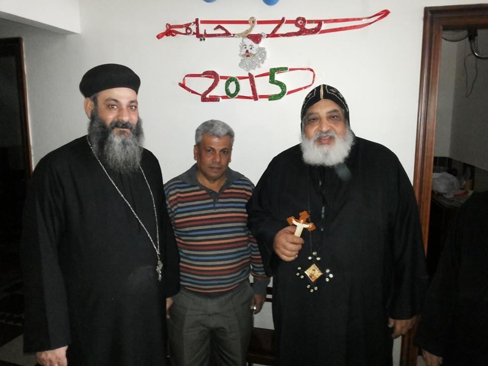 Clergy greeting on a feast day